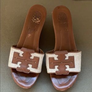 Tory Burch Wedge Platform Slides